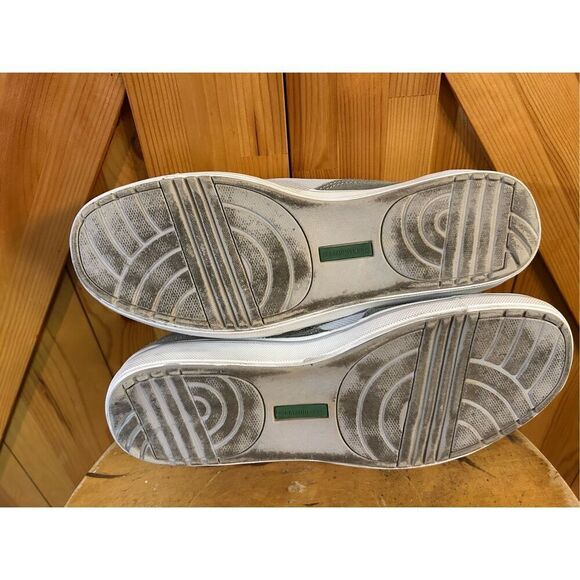 Grasshoppers Size 11WW Double Strap Suede  Mesh Gray Sneakers - Picture 7 of 9